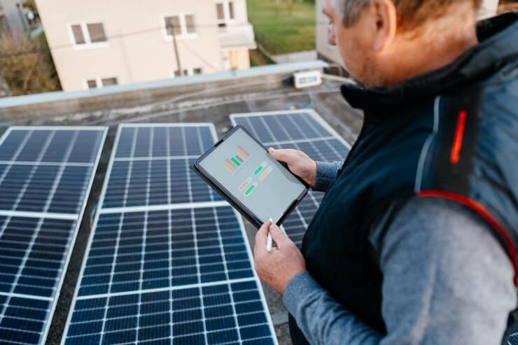 engineer-is-checking-with-tablet-app-photovoltaic-solar-panels-renewable-energy-service-solar-energy-app_635339-259.jpg