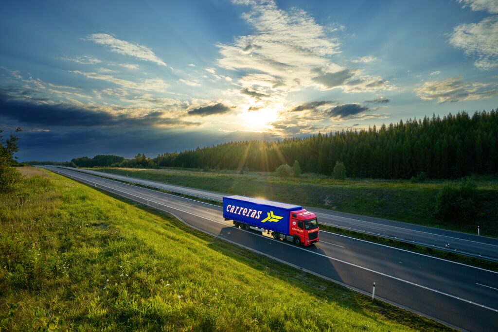 foto camion carretera